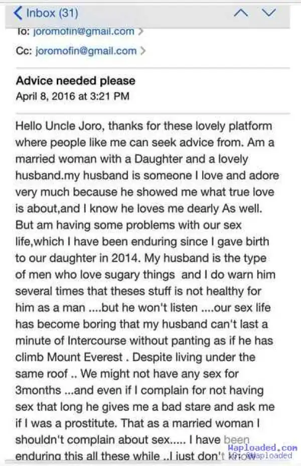 Pls Help! My Husband Can